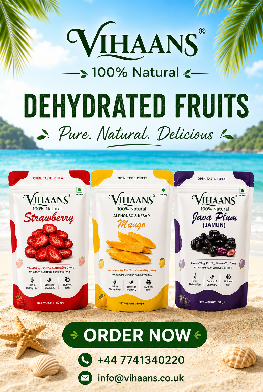VIHAANS - SUN DRIED FRUITS Mobile